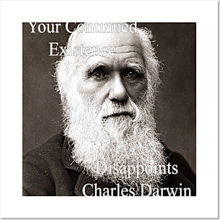 Disappointed Darwin Posters and Art